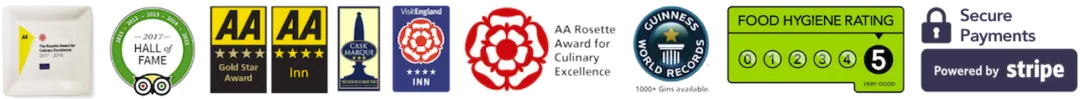 The Old Bell Inn – accreditations.